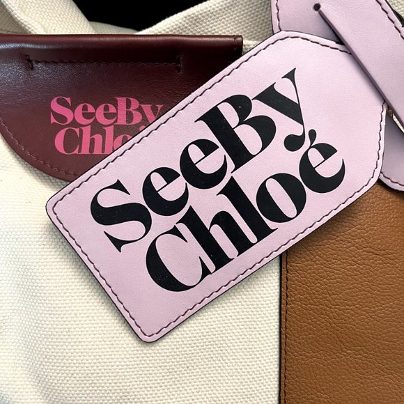 See by Chloé Laetizia Extra Large Tote - in Burnt Henna MSRP$510 - Picture 2 of 7